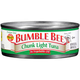 BUMBLE BEE TUNA CHUNK LIGHT TUNA IN OIL