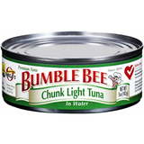 BUMBLE BEE TUNA CHUNK LIGHT TUNA IN WATER