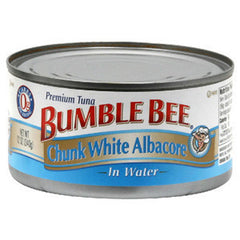 BUMBLE BEE TUNA CHUNK WHITE ALBACORE IN OIL