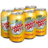 CANADA DRY TONIC WATER - 6 PACK 12 FL OZ EACH CAN