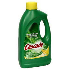 CASCADE LEMON GEL DISHWASHER DETERGENT