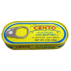 CENTO ANCHOVIES IN OLIVE OIL FLAT FILLET