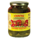 CENTO WHOLE HOT CHERRY PEPPERS