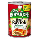 CHEF BOYARDEE BEEF RAVIOLI