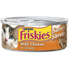 FRISKIES SHREDDED WITH CHICKEN IN GRAVY