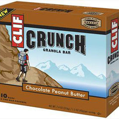 CLIF CRUNCH CHOCOLATE PEANUT BUTTER GRANOLA BAR