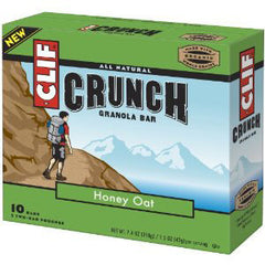 CLIF CRUNCH HONEY OAT GRANOLA BARS