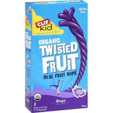 CLIF KID ORGANIC TWISTED FRUIT GRAPE BARS