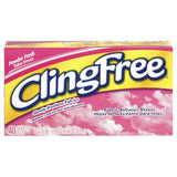 CLINGFREE POWDER FRESH FABRIC SOFTENER SHEETS