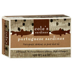 COLE'S SMOKED SARDINES IN OLIVE OIL