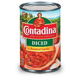 CONTADINA ROASTED GARLIC DICED TOMATOES