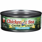 CHICKEN OF THE SEA CHUNK LIGHT TUNA IN WATER