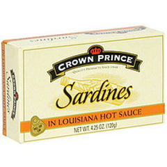 CROWN PRINCE SARDINES IN LOUISIANA HOT SAUCE