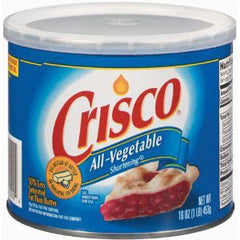 CRISCO ALL VEGETABLE SHORTENING