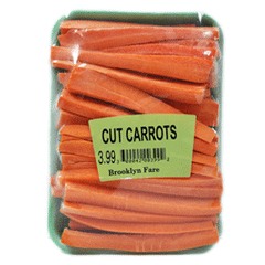 CUT CARROTS