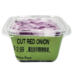 CUT RED ONION