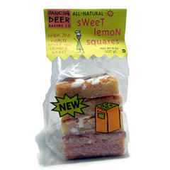 DANCING DEER   ALL NATURAL SWEET LEMON SQUARES