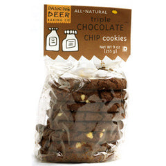 DANCING DEER   ALL NATURAL TRIPLE CHOCOLATE CHIP  COOKIES