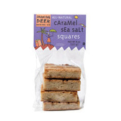 DANCING DEER   CARAMEL SEA SALT SQUARES