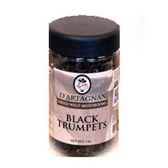 D'ARTAGNAN DRIED WILD MUSHROOMS BLACK TRUMPETS