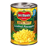 DEL MONTE CRUSHED PINEAPPLE 100% JUICE