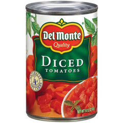 DEL MONTE DICED TOMATOES