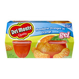 DEL MONTE LITE MANDARIN ORANGE IN ORANGE FLAVOR GEL