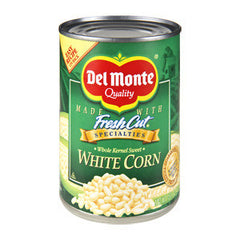 DEL MONTE WHOLE KERNEL SWEET WHITE CORN