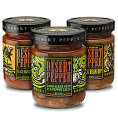 DESERT PEPPER   ROASTED HABANERO XXX SALSA