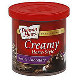 DUNCAN HINES CREAMY CLASSIC CHOCOLATE HOME-STYLE FROSTING PREMIUM