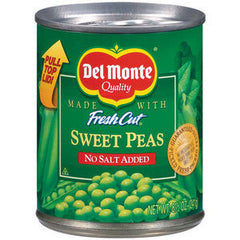 DEL MONTE NO SALT SWEET PEAS