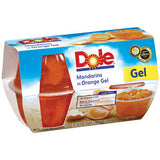 DOLE MANDARINS IN ORANGE GEL 4 PACK