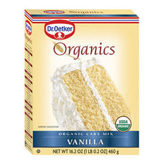 DR OETKER ORGANIC VANILLA CAKE MIX