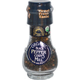 DROGHERIA & ALIMENTARI ORGANIC BLACK PEPPER CORNS MILL