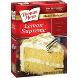 DUNCAN HINES LEMON SUPREME CAKE MIX