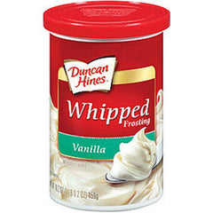 DUNCAN HINES WHIPPED VANILLA FROSTING