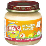 EARTH'S BEST ORGANIC APPLE TURKEY CRANBERRY - BABY FOOD