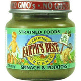 EARTH'S BEST ORGANIC SPINACH & POTATOES - BABY FOOD