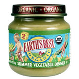 EARTH'S BEST ORGANIC SUMMER VEGETABLE DINNER - BABY FOOD