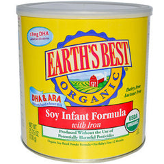 EARTH'S BEST SOY INSTANT FORMULA WITH DHA & ARA