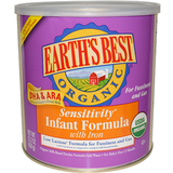 EARTH'S BEST ORGANIC SENSITIVITY INFANT FORMULA WITH IRON