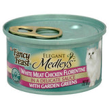 FANCY FEAST MEDLEYS WHITE MEAT CHICKEN FLORENTINE IN A DELICATE SAUCE