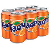 FANTA ORANGE 6 PACK - 12 FL OZ EACH CAN