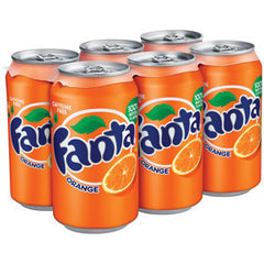 FANTA ORANGE 6 PACK - 12 FL OZ EACH CAN