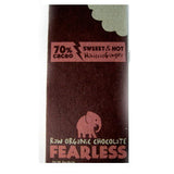 FEARLESS RAW CHOCOLATE SWEET & HOT - 70% CACAO