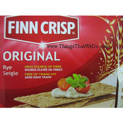 FINN CRISP ORIGINAL THIN RYE CRACKER