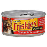 FRISKIES SHREDDED CHICKEN & SALMON DINNER IN SAUCE