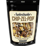 FUNKYCHUNKY CHIP ZEL POP - POTATO CHIPS  PRETZEL POPCORN CARAMEL&CHOCOLATE