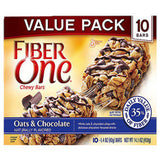 GENERAL MILLS FIBER ONE CHEWY OAT & CHOCOLATE BARS