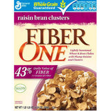 GENERAL MILLS FIBER ONE RAISIN BRAN CLUSTERS